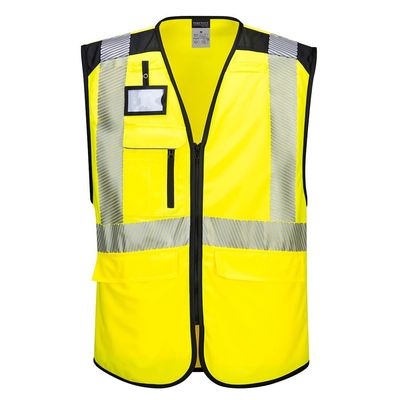 Gilet Multipoches haute-visibilité jaune PW3 PORTWEST