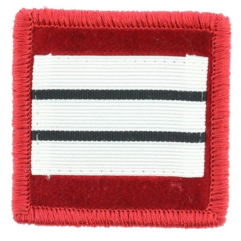 Grade / galon capitaine infirmier chef pompier velours