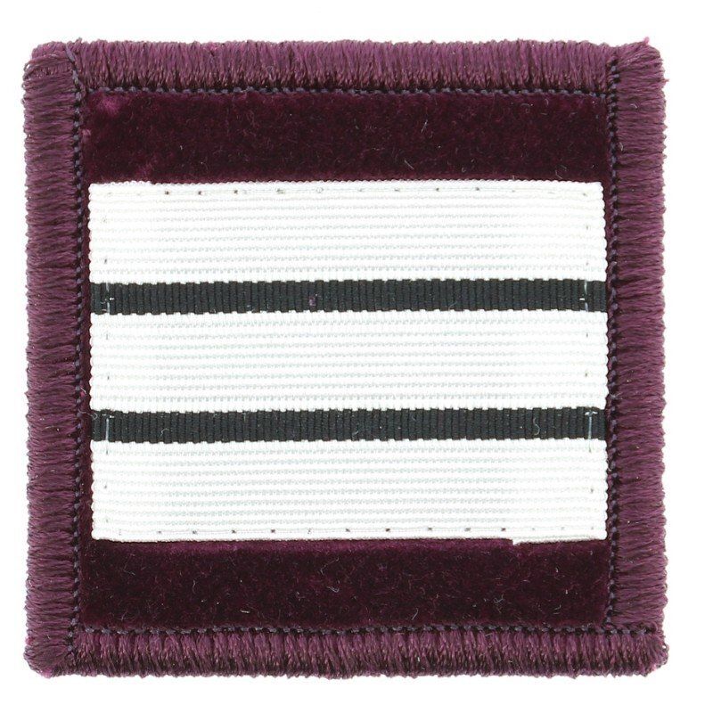 Grade / galon capitaine vétérinaire sapeurs-pompiers velours