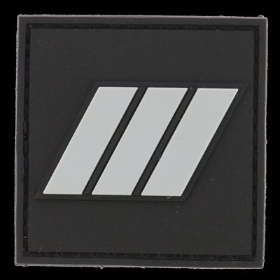 Grade / galon maréchal des logis chef gendarme PVC Grade / galon maréchal des logis chef gendarme PVC