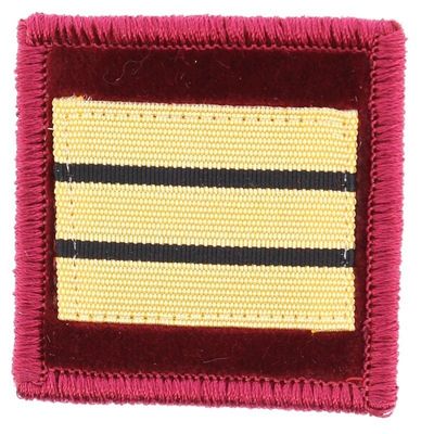 Grade / galon médecin capitaine sapeurs-pompiers velours