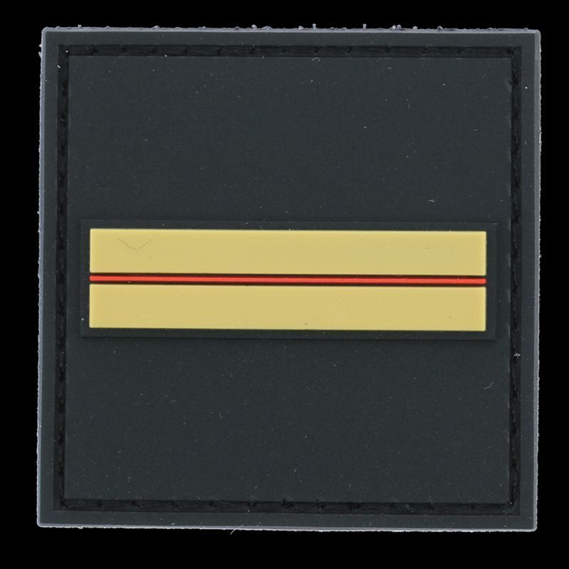 Grade / galon PVC adjudant gendarme sur velcro