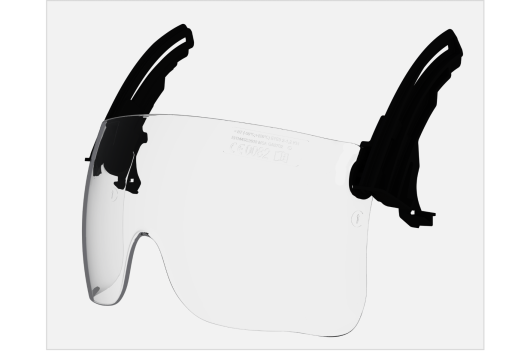 Ecran oculaire casque F2XR GA3702 MSA