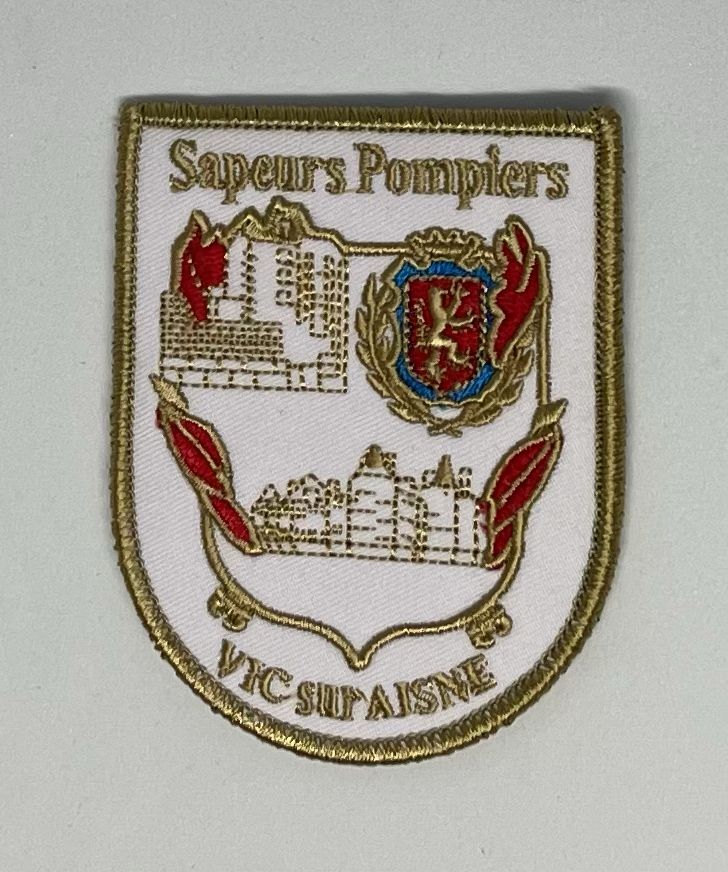 Écusson sapeurs-pompiers VIC sur AISNE