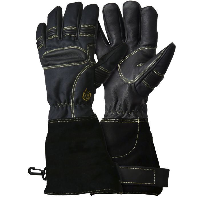 Gants d'attaque feux sapeurs-pompiers  cuir/textile ATTACK6PEOM-B ROSTAING