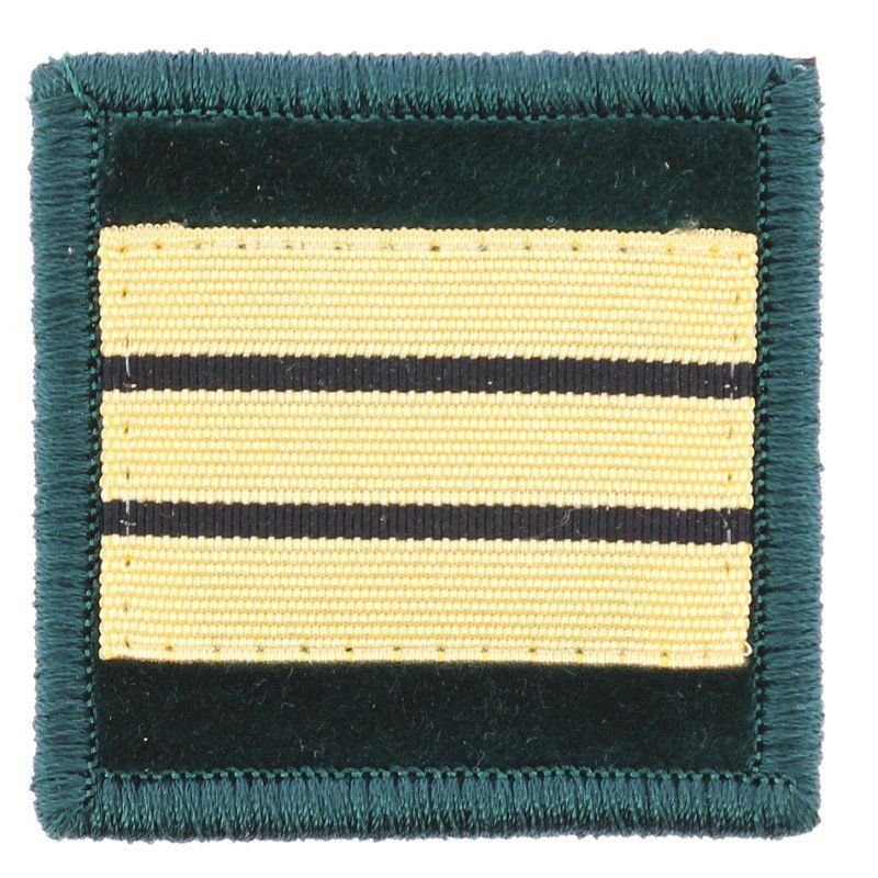 Grade / galon capitaine pharmacien pompier velours