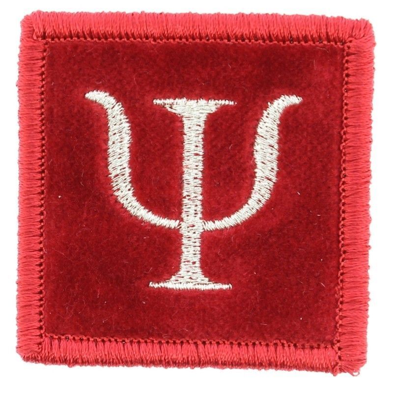 Grade / galon psychologue sapeurs-pompiers velours