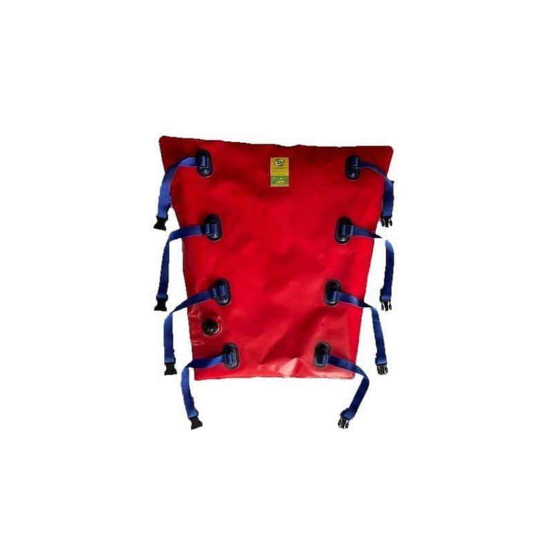 Attelle à dépression bras adulte/jambe enfant, Rouge/Bleu