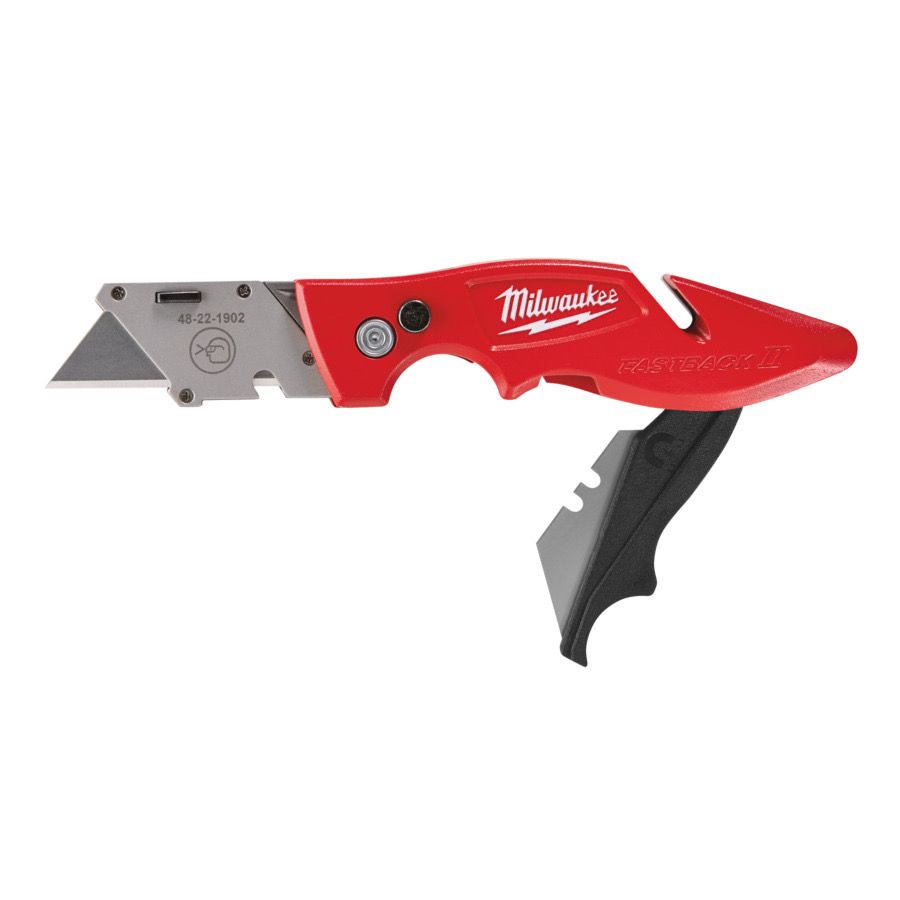 Cutter pliant rétractable FASTBACK GEN 4 avec stockage de lames MILWAUKEE