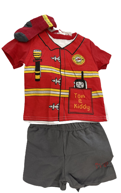 Ensemble Pyjama enfant pompiers