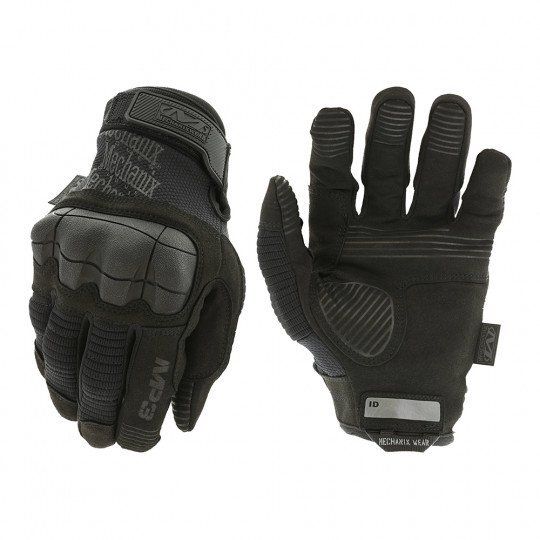 Gants tactiques coqués M-Pact 3 Covert noir MECHANIX WEAR