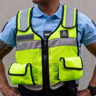 Gilet d’intervention haute visibilité DCA