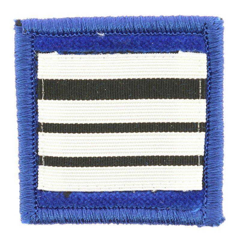 Grade / galon commandant cadre de santé sapeurs-pompiers velours