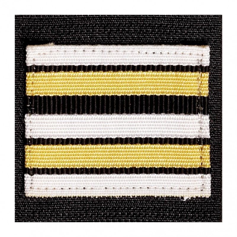 Grade / galon lieutenant-colonel gendarme velcro