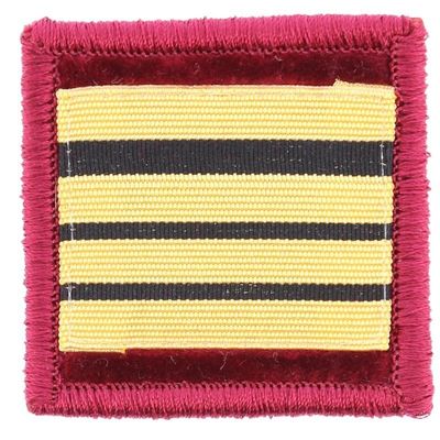 Grade / galon médecin commandant sapeurs-pompiers velours