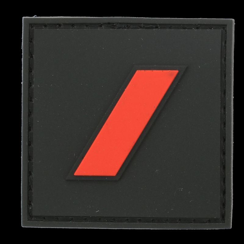 Grade / galon PVC première classe sapeurs-pompiers sur velcro