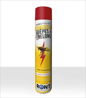 Aérosol anti guêpes et frelons / hyménoptères RONT