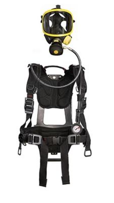 ARI Aeris Confort Type 2 - harnais noir -avec masque complet  Panoramasque filet aramide et SAD zenith. - Sans bouteille d’air.- HONEYWELL