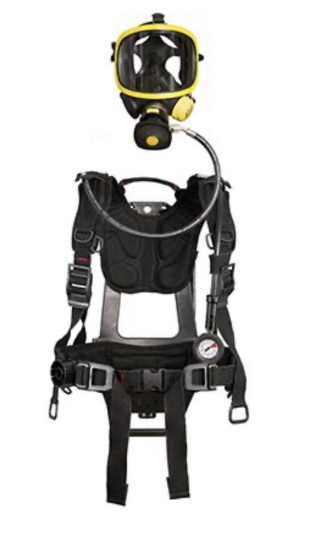 ARI Aeris Confort Type 2 - harnais noir -avec masque complet  Panoramasque filet aramide et SAD zenith. - Sans bouteille d’air.- HONEYWELL