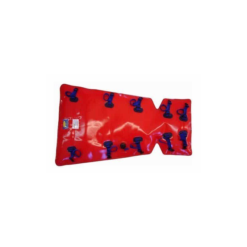 Attelle à dépression jambe, à billes compartimentées R/B