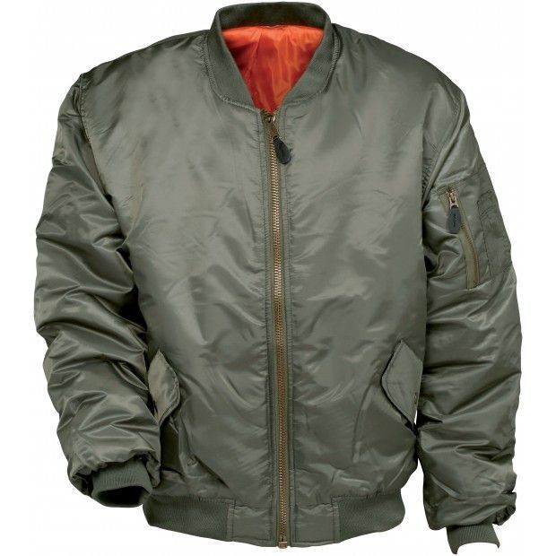 Blouson MA1 bombers Cityguard kaki