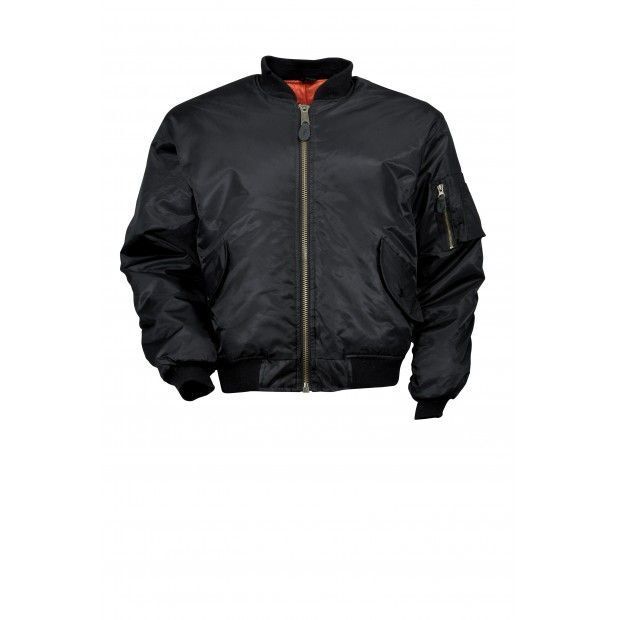 Blouson MA1 bombers noir Cityguard