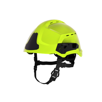 Casque F2XR jaune fluo MSA - coque ventilée - sans accessoires