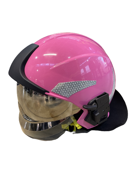 Casque sapeurs-pompiers VULCAN NEO rose BRANDBULL