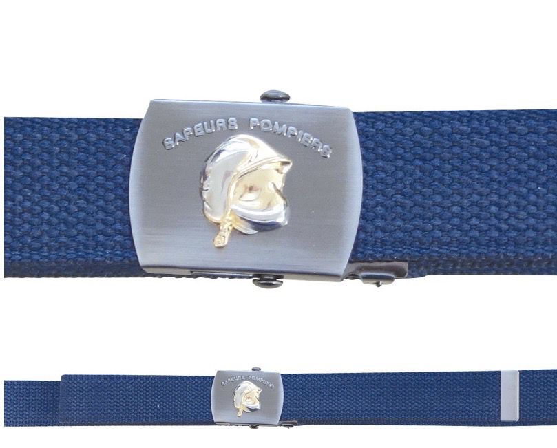 Ceinture sangle casque F1 sapeurs-pompiers