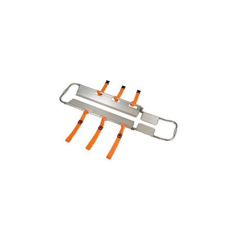 Civière de relevage 4 parties, brancard cuillère, charge maximale 170kg