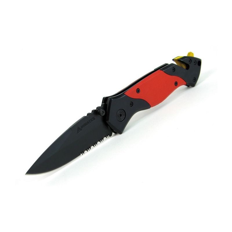 Couteau rescue black line dimatex