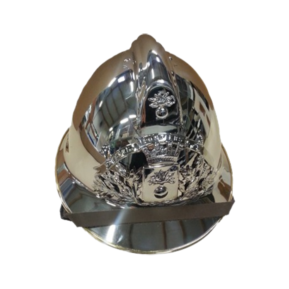 Casque de tradition / cérémonie modèle 1933  sapeurs-pompiers sous officiers