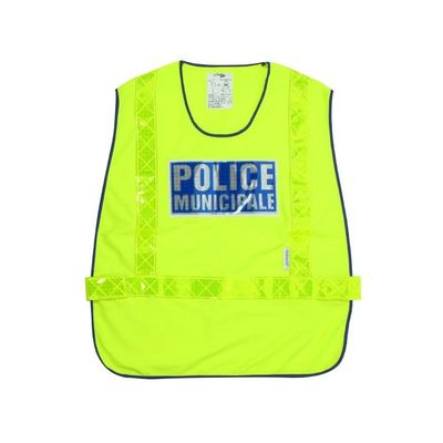 Chasuble / gilet haute visibilité POLICE MUNICIPALE