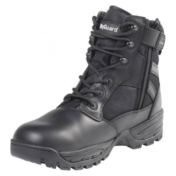 chaussures Mégatech EVO 6'' black one zip Jeunes sapeurs-pompiers JSP CITYGUARD