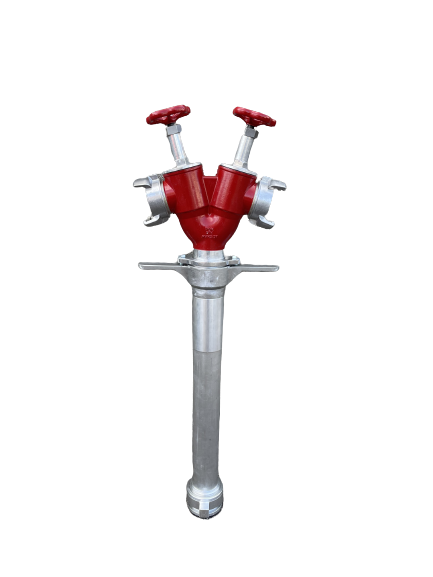 Col de cygne / colonne prise d’eau 2 sorties DSP65 DN70