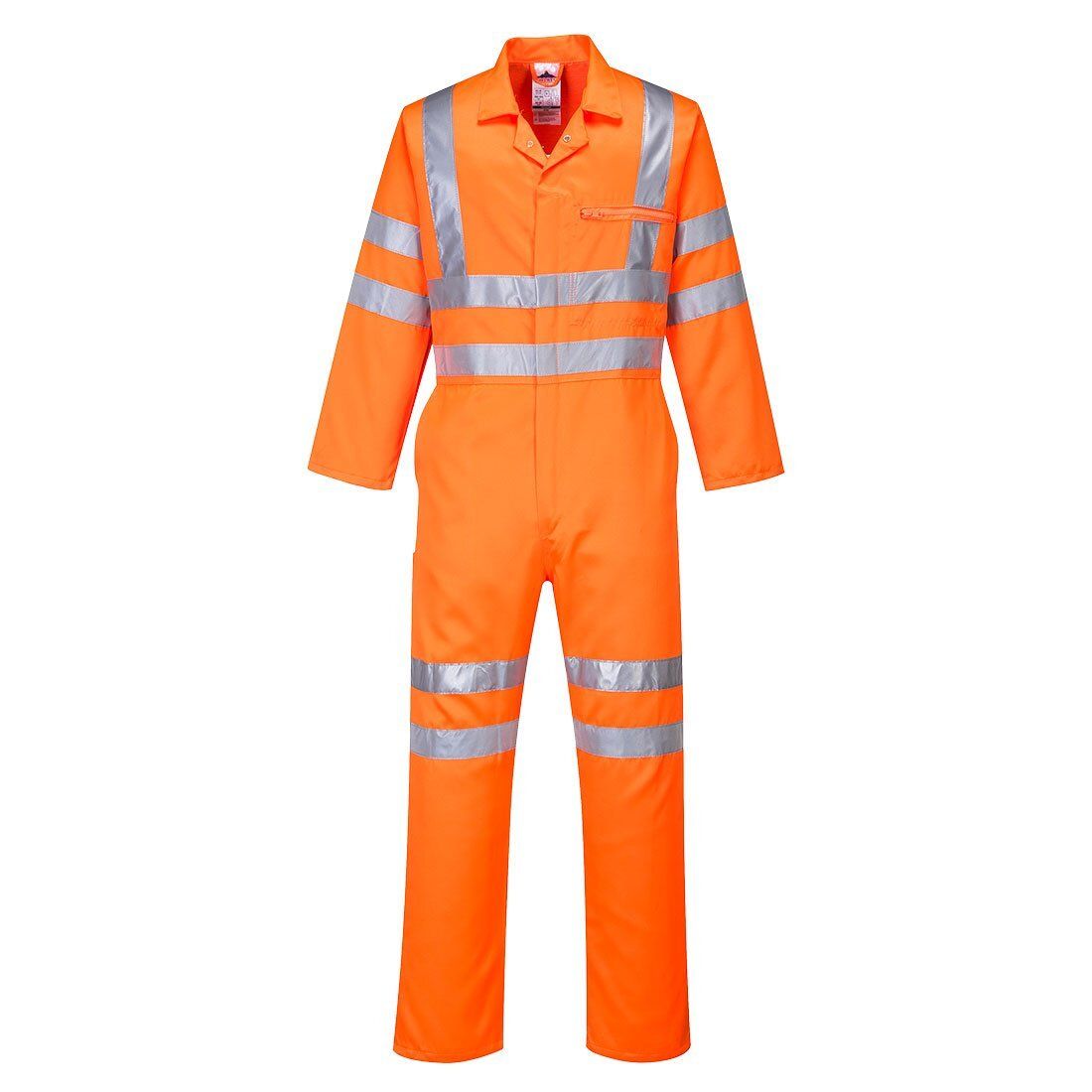 Combinaison haute visibilité Poly-coton RIS orange PORTWEST