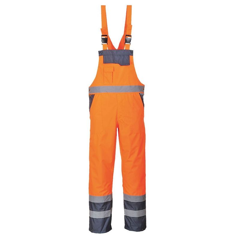 Cotte Contrast non-doublée orange ou jaune PORTWEST