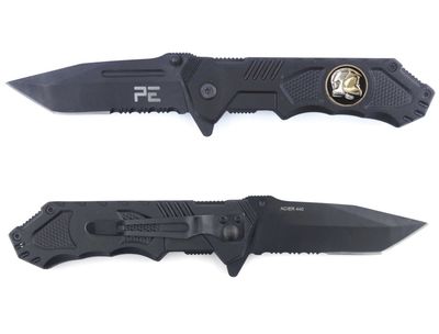 Couteau d’intervention survival sapeurs pompiers avec étui