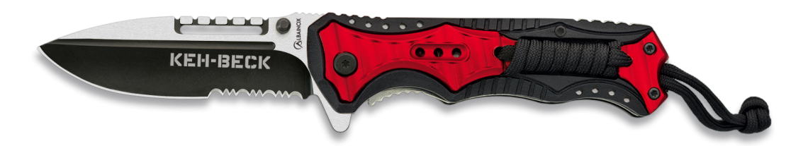 Couteau pliant KEH-BECK Rouge 9 ALBAINOX