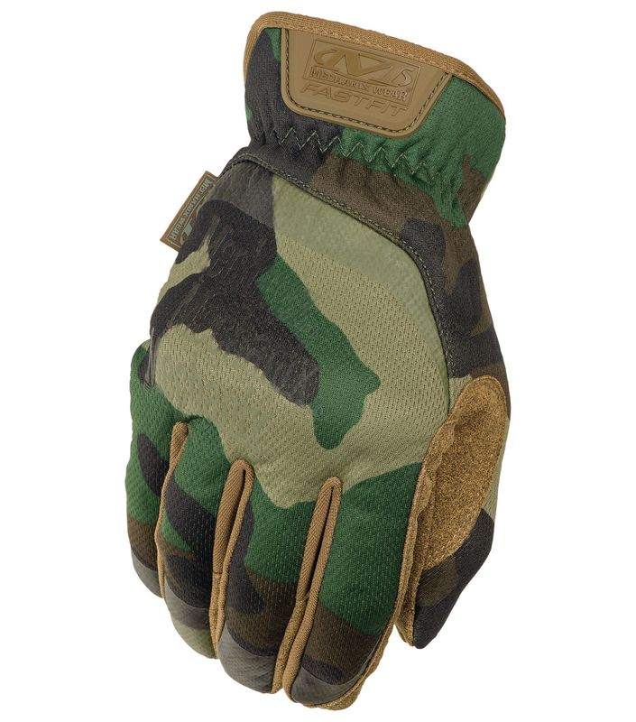 Gants de travail et palpation FastFit Woodland Camo MECHANIX WEAR