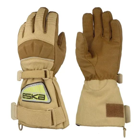 Gants d'attaque feux sapeurs-pompiers textile SIGA PBI 5F PLUS manchette longue ESKA
