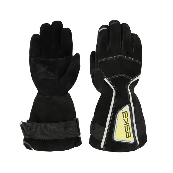 Gants d'attaque feux sapeurs-pompiers cuir MARS 5F belt NOIR manchette longue ESKA Gants d'attaque feux sapeurs-pompiers cuir MARS 5F belt NOIR manchette longue ESKA