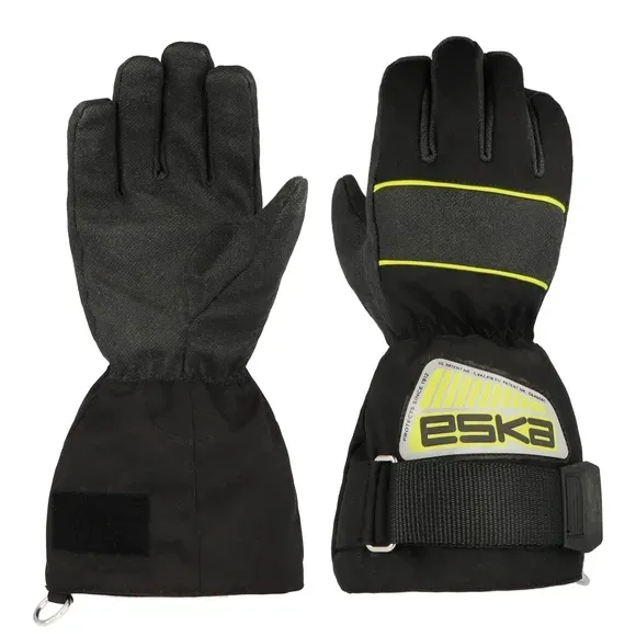 Gants d'attaque feux sapeurs-pompiers textile JUPITER 5F belt NOIR manchette longue ESKA