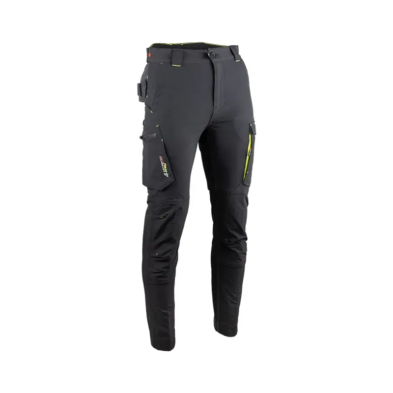 Pantalon de travail UTOPIE résistant ultra-stretch – zéro métal court LMA