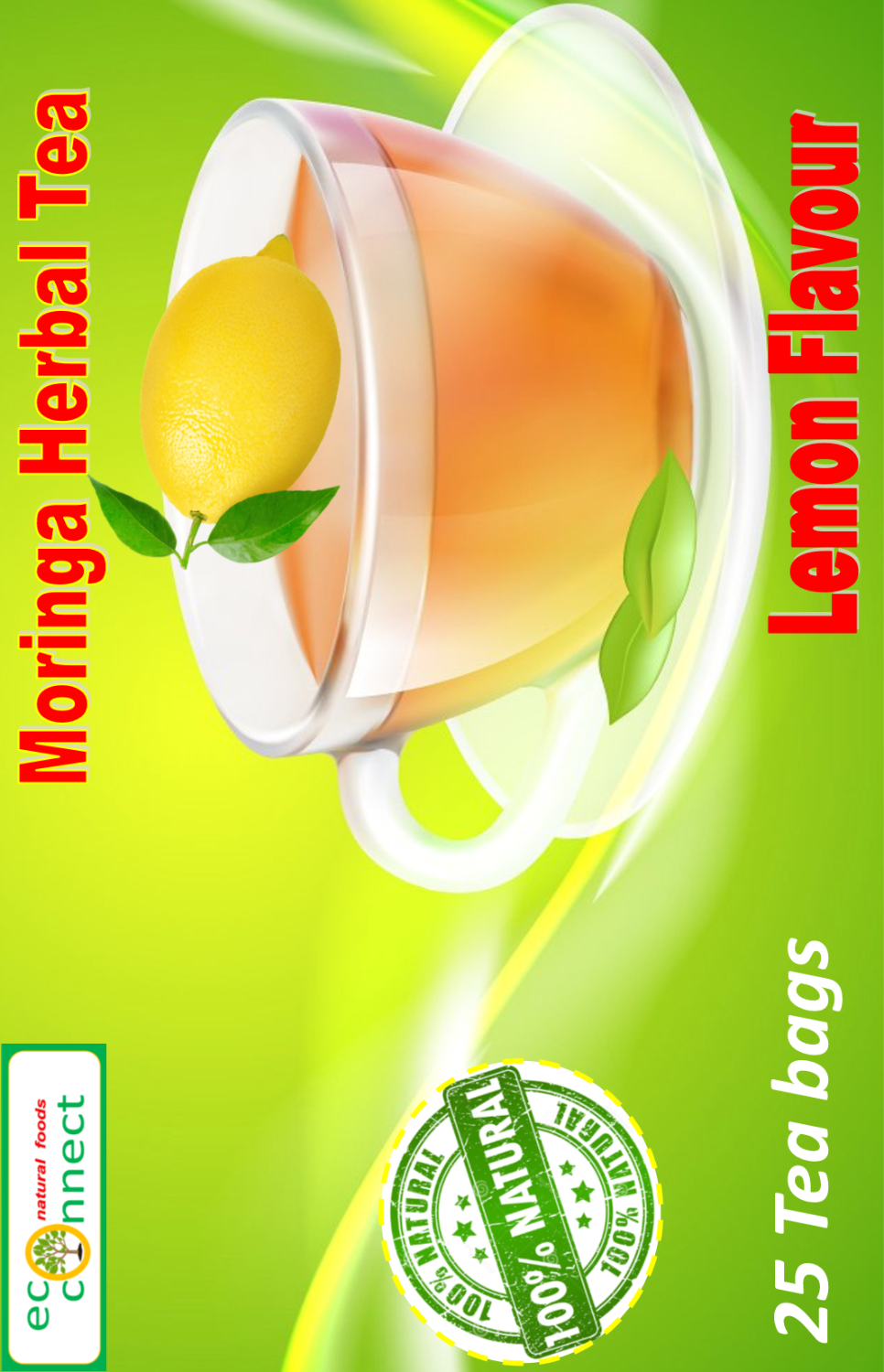 Moringa Herbal Tea - Lemon Flavour