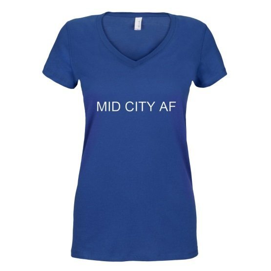 PREORDER Mid City AF T-Shirt - Women's V-Neck