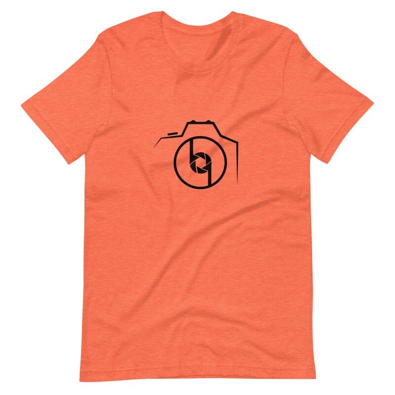 BG Logo Camera Short-Sleeve Unisex T-Shirt