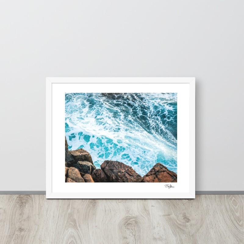Maine Waters Framed Print