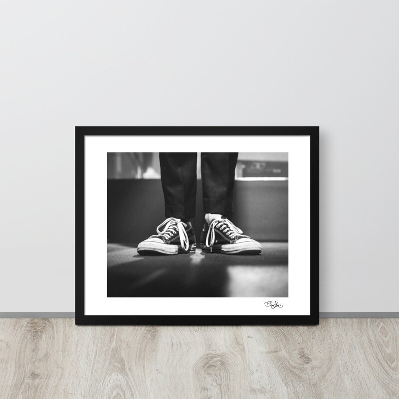 Andrew McMahon | The Resolution Framed Print