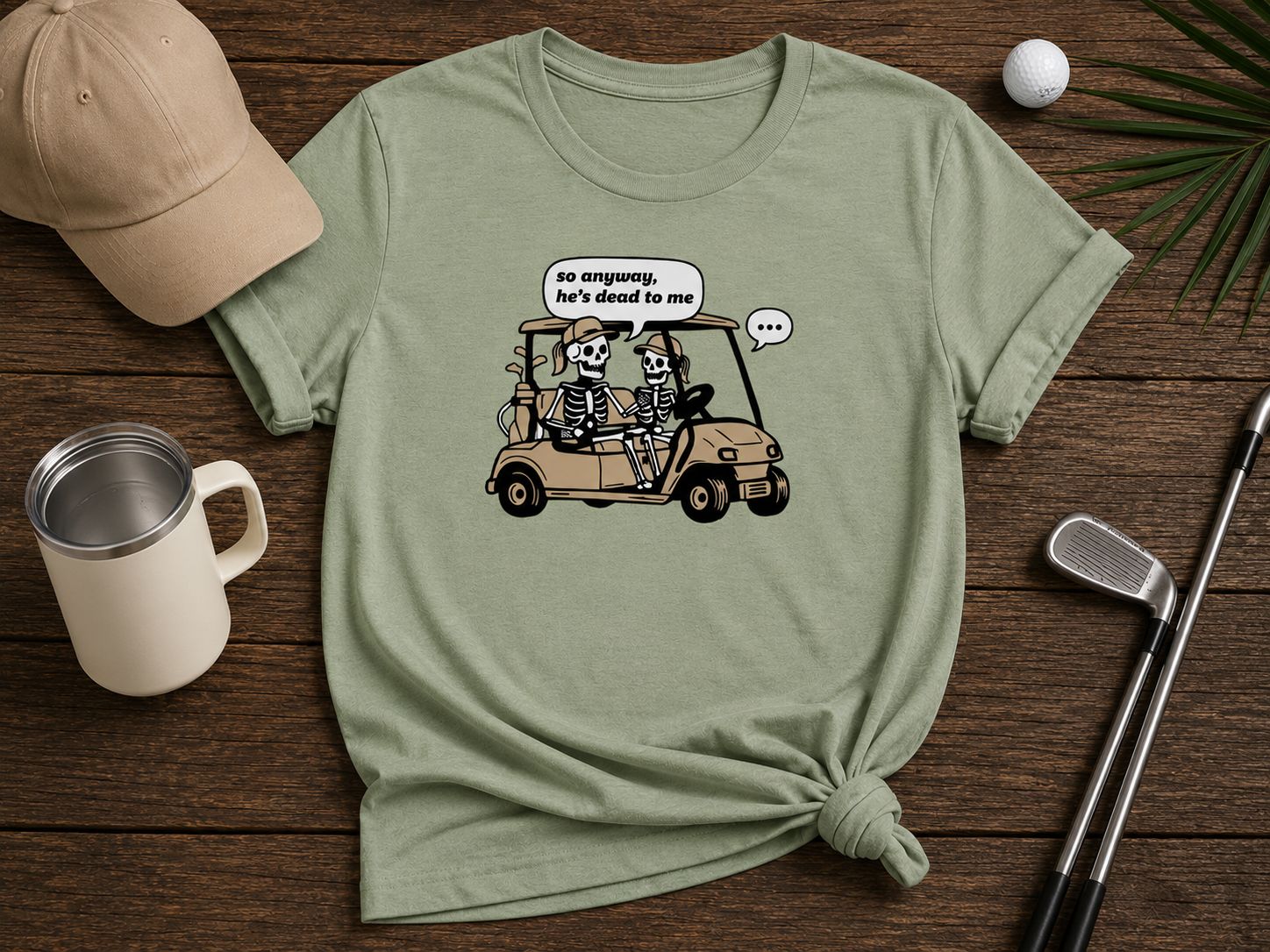 Dead To Me Golfing Women's Relaxed T-Shirt